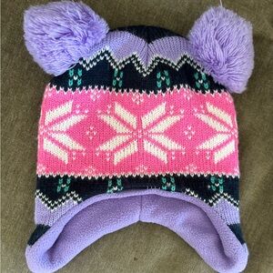 Knit kids hat